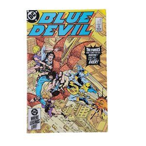 DC Comics Blue Devil #10 1985 Comic Book Collector Bagged Boarded